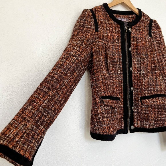 Free People Tweed Jacket - Picture 3 of 14